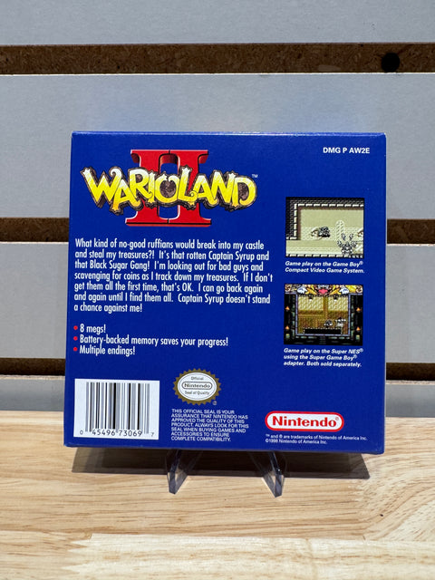Vintage 1998 Warioland II GBA Complete CIB