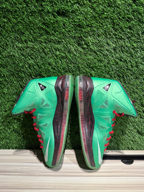 Nike LeBron X Cutting Jade Sz 9.5