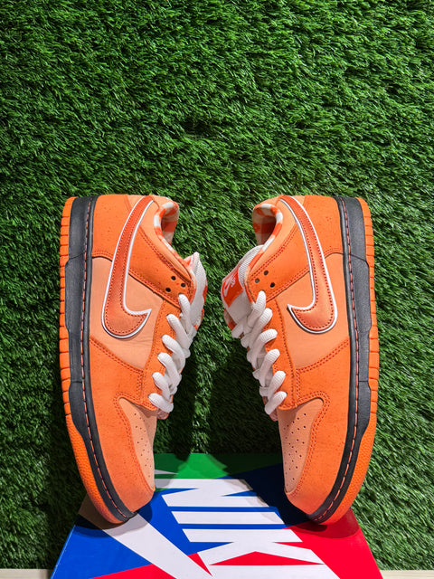 Nike SB Dunk Low Concepts Orange Lobster Sz 9.5