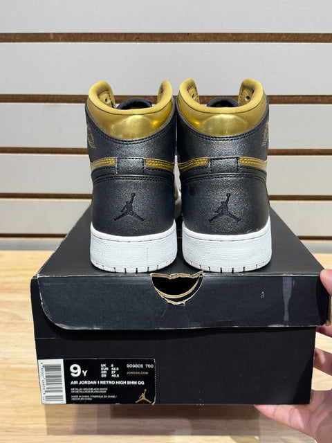 Jordan 1 Retro BHM (2017) (GS) Sz 9Y
