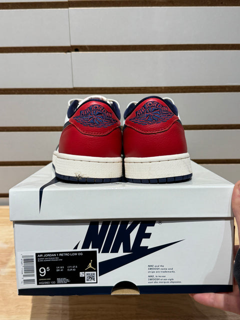 Jordan 1 Retro Low OG Howard University Sz 9.5