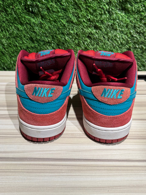 Nike SB Dunk Low Brickhouse Turbo Green Sz 9M