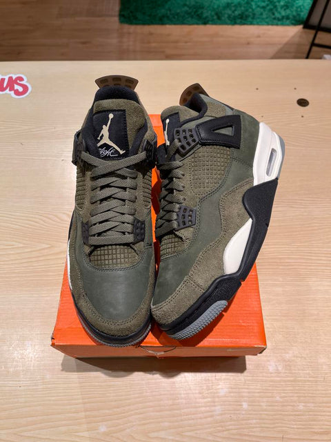 Jordan 4 Retro SE Craft Medium Olive Sz 9