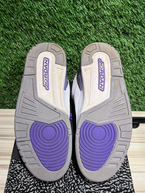 Jordan 3 Retro Dark Iris Sz 8M
