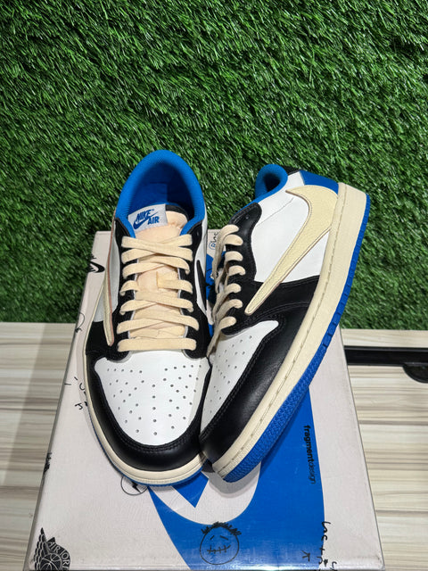 Jordan 1 Retro Low OG SP Fragment x Travis Scott Sz 9