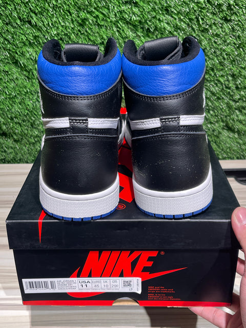 Jordan 1 Retro High Royal Toe Sz 11M
