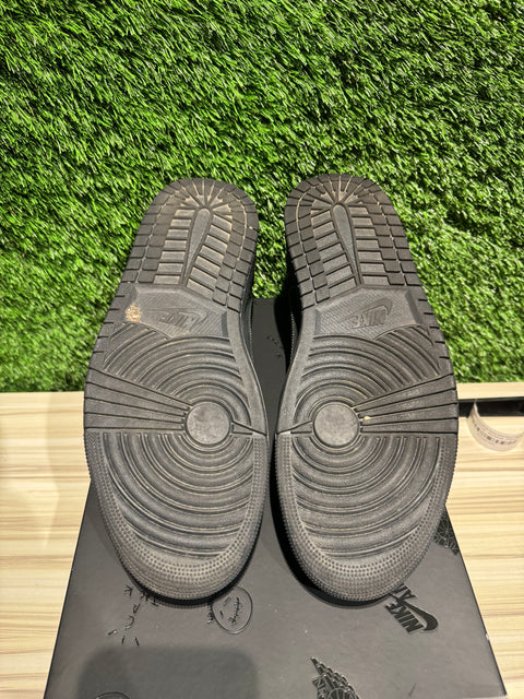 Jordan 1 Retro Low OG SP Travis Scott Black Phantom Sz 11