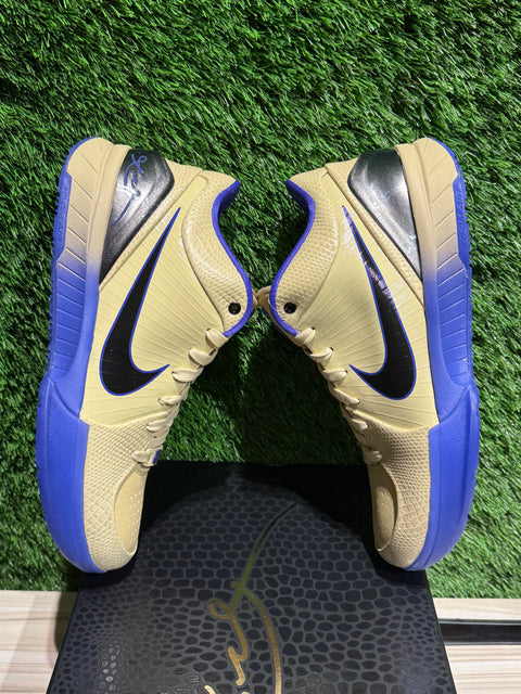 Nike Kobe 4 Protro FC Barcelona Team Gold Sz 8.5M