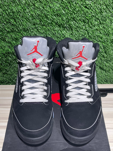 Jordan 5 Retro OG Black Metallic Reimagined Sz 12