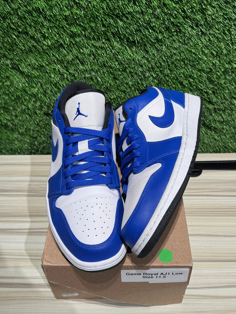 Jordan 1 Low Game Royal Sz 11.5M