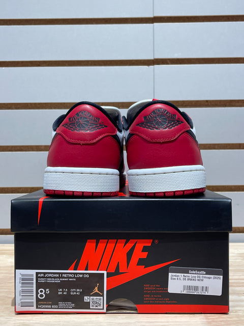 Jordan 1 Retro Low OG Chicago (2025) Sz 8.5