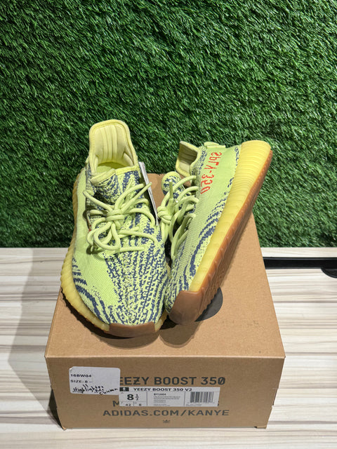 adidas Yeezy Boost 350 V2 Semi Frozen Yellow Sz 9