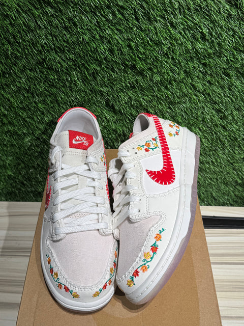 Nike SB Dunk Low Decon N7 Opti Yellow University Red Sz 8M