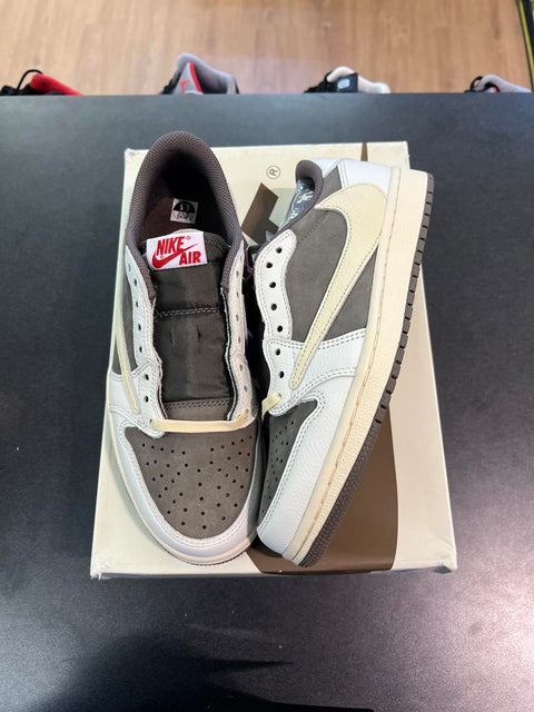 Jordan 1 Retro Low OG SP Travis Scott Reverse Mocha Sz 6.5M/8W