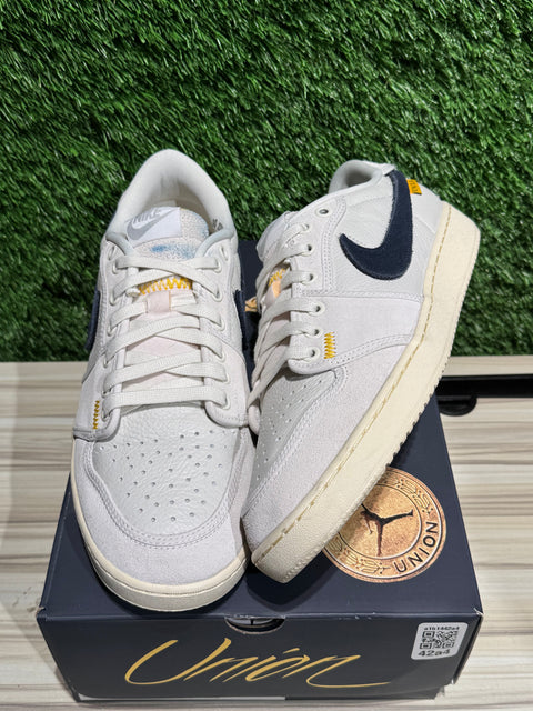Jordan 1 Retro AJKO Low SP Union Sail Leather Sz 10M