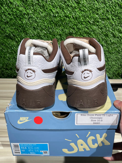 Nike Zoom Field Jaxx Travis Scott Light Chocolate Sz 10.5