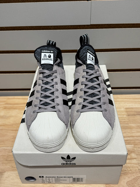adidas Superstar Boost Bape X Neighborhood Sz 9.5