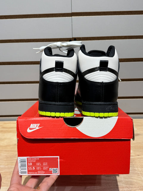 Nike Dunk High Electric Panda Sz 10
