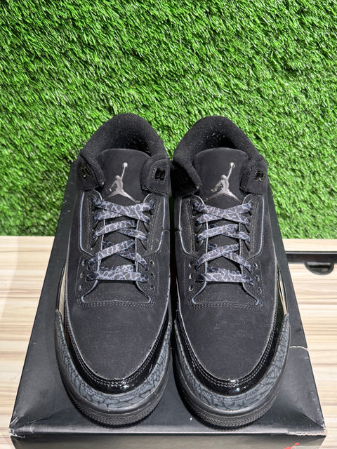 Jordan 3 Retro Black Cat (2025) Sz 10.5M