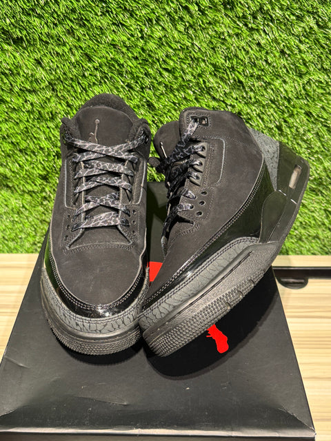 Jordan 3 Retro Black Cat (2025) Sz 9