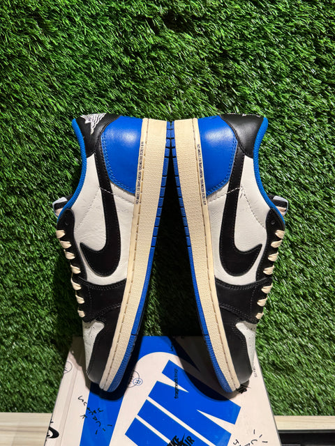 Jordan 1 Retro Low OG SP Fragment x Travis Scott Sz 10M