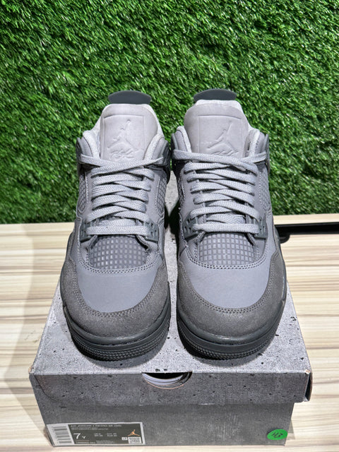 Jordan 4 Retro SE Paris Olympics Wet Cement (GS) Sz 7Y