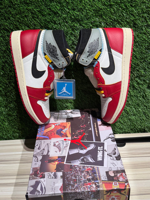 Jordan 1 Retro High OG SP Union LA Chicago Shadow Sz 8