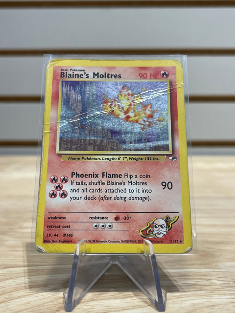 Blaine's Moltres - Pokemon Gym Heroes (G1)