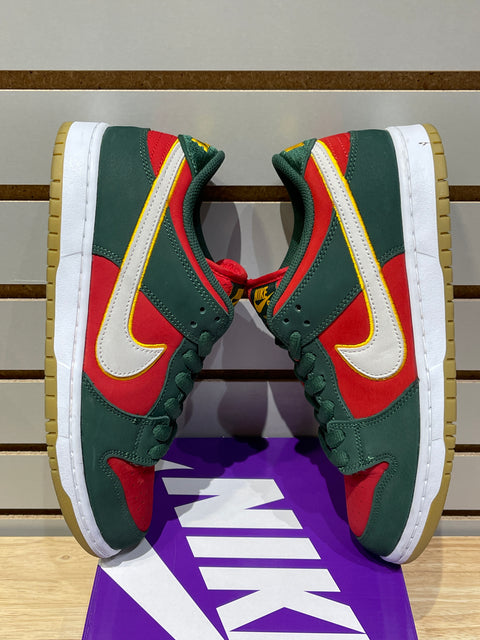 Nike SB Dunk Low Pro PRM Seattle Supersonics Sz 8.5