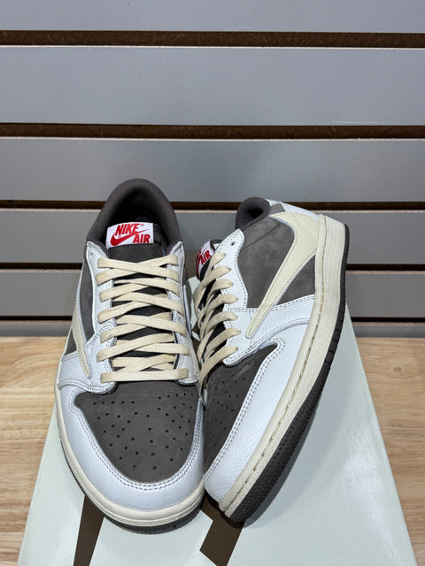 Jordan 1 Retro Low OG SP Travis Scott Reverse Mocha Sz 9