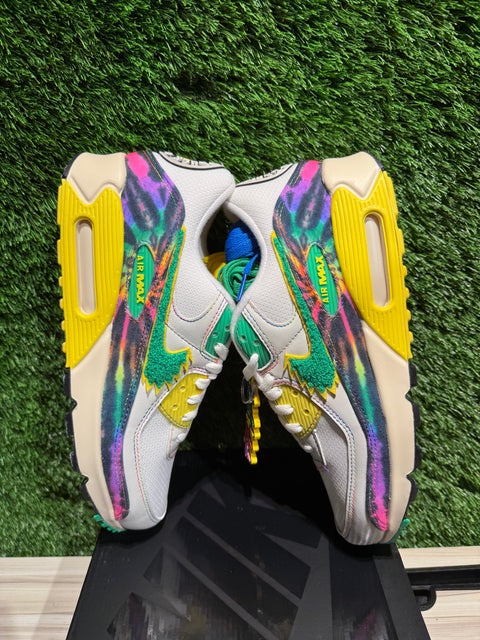 Nike Air Max 90 Grateful Dead University of Oregon Grateful Ducks Sz 9.5M