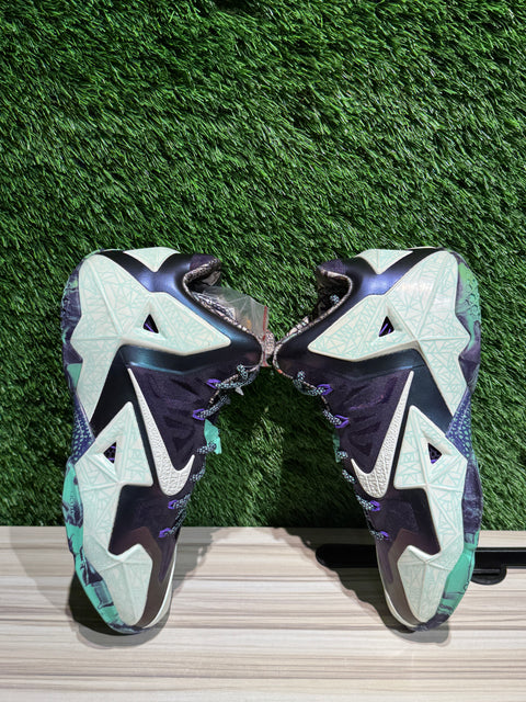 Nike LeBron 11 NOLA Gumbo League Gator King Sz 10
