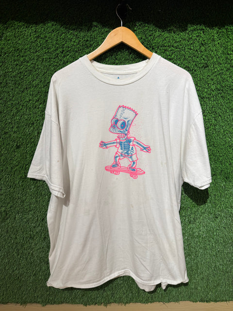 Vintage Bart Simpson X-Ray Tee Sz XXL