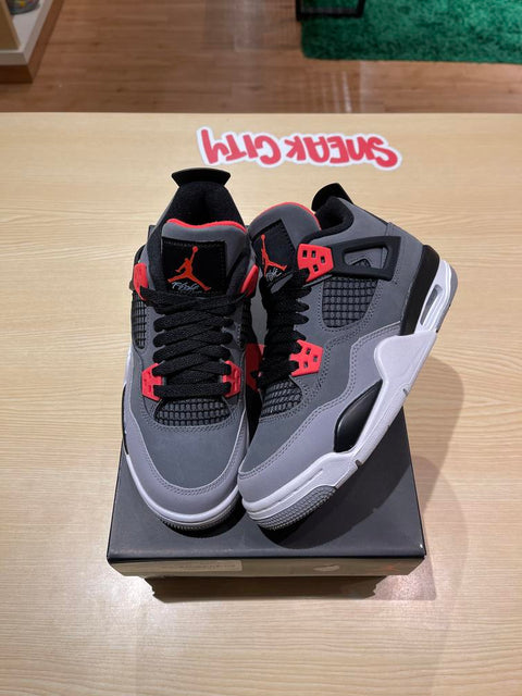 Jordan 4 Retro Infrared (GS) Sz 4Y/5.5W