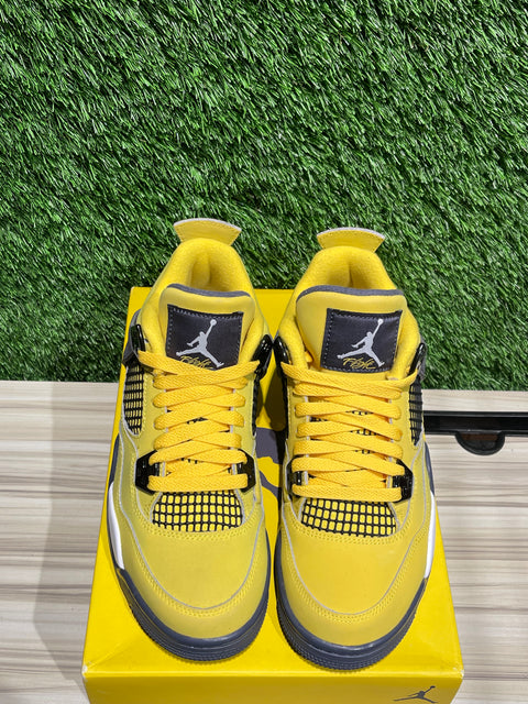 Jordan 4 Retro Lightning (2021) (GS) Sz 5Y/6.5W