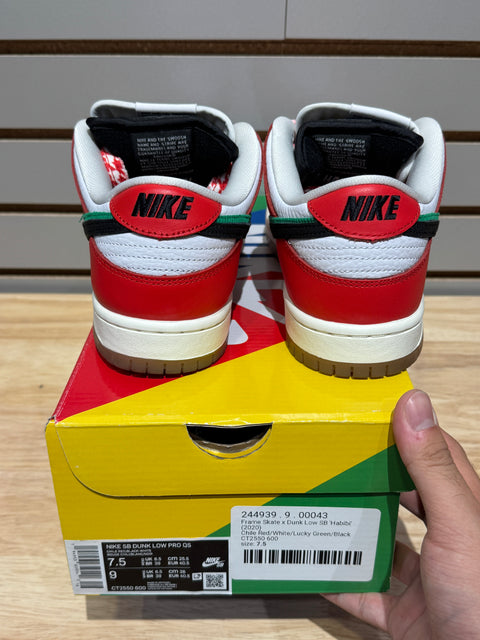 Nike SB Dunk Low Frame Skate Habibi Sz 7.5