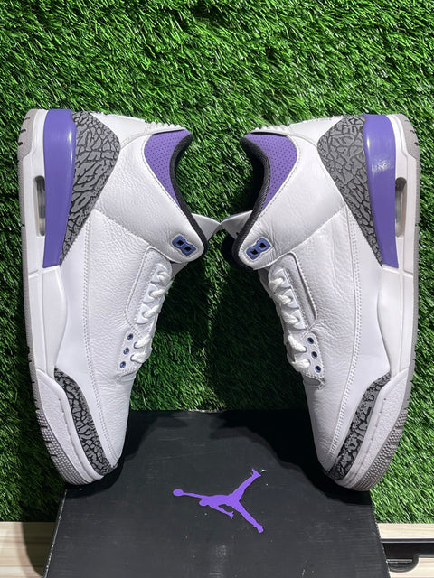 Jordan 3 Retro Dark Iris Sz 11M