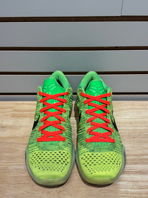 Nike Kobe 10 Elite Low NikeiD "Grinch" Sz 10.5