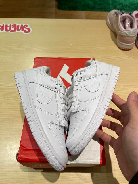 Nike Dunk Low Triple White (2021) (Women's) Sz 3.5Y/5W