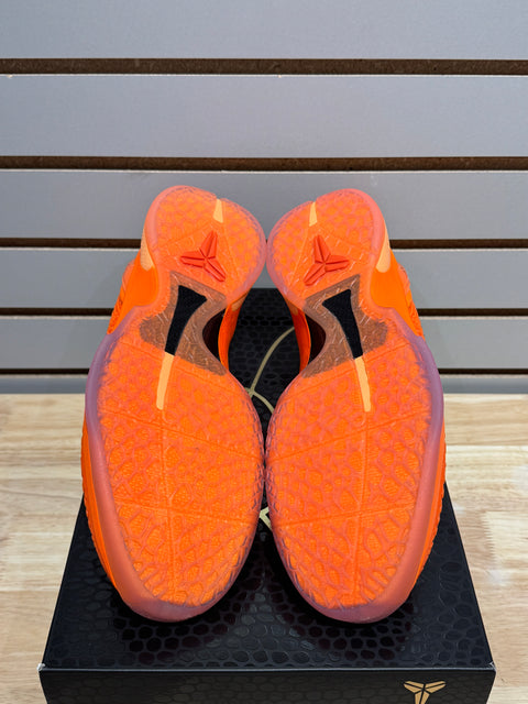 Nike Kobe 6 Protro Total Orange Sz 10.5