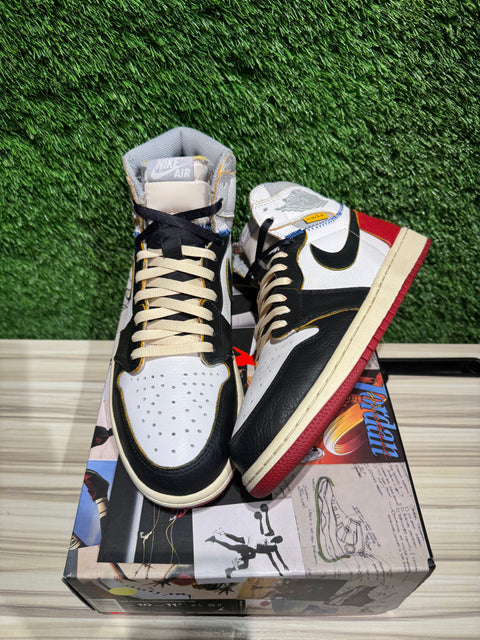 Jordan 1 Retro High Union Los Angeles Black Toe Sz 10M