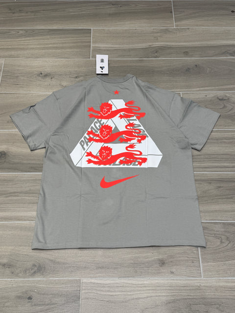 NWT Palace x Nike England T-shirt Pewter Grey