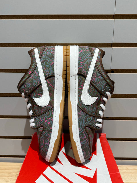 Nike SB Dunk Low Pro Paisley Brown Sz 11