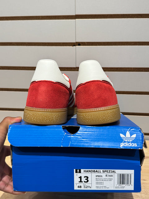 adidas Handball Spezial Better Scarlet Green Sz 13