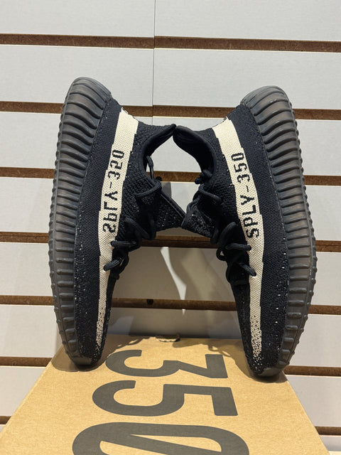 adidas Yeezy Boost 350 V2 Core Black White Sz 8.5