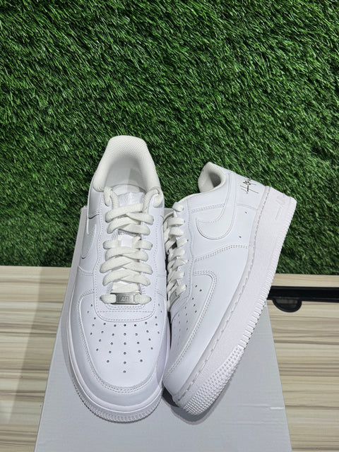 Nike Air Force 1 Low '07 White (Travis Scott Cactus Jack Utopia Edition) Sz 9.5