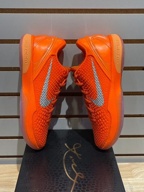 Nike Kobe 6 Protro Total Orange Sz 10.5