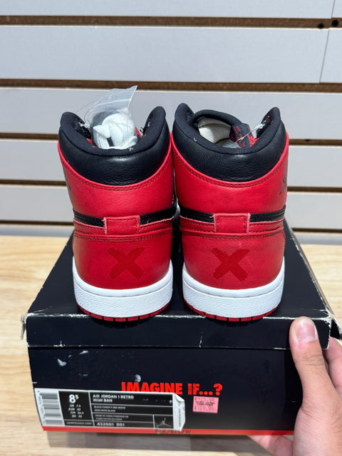 Jordan 1 Retro Banned (B-Grade) (2011) Sz 8.5
