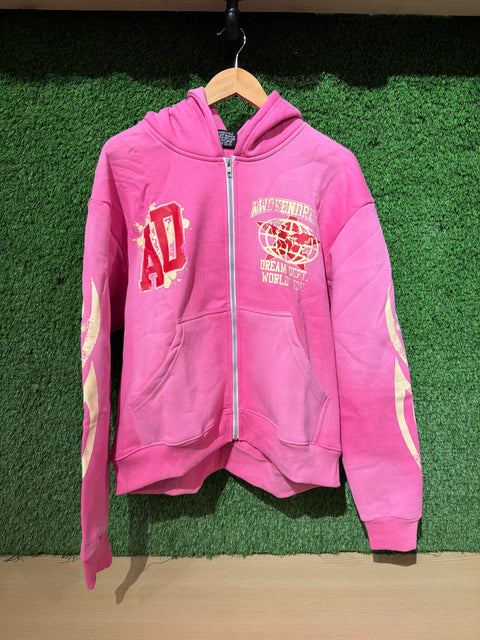 Awoken Dreams Dream Dept. Pink Zip Up