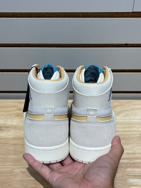 Jordan 1 Zoom CMFT 2 Orewood Brown Bright Citrus Sail Sz 10